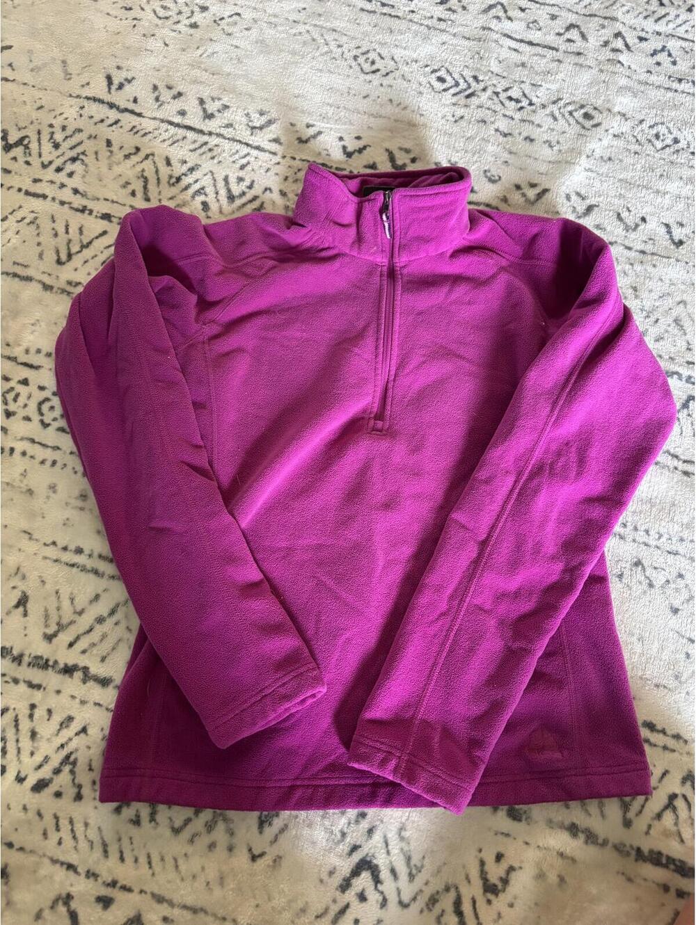 Nike Fit Therma Quarter-Zip Fleece Pullover Top Size XS